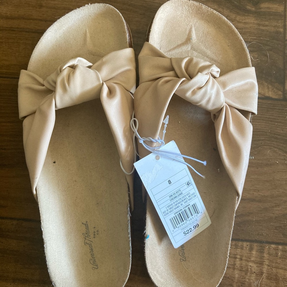 Universal Thread flat cork sandals
